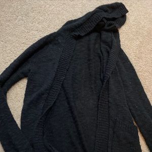 Xs black cardigan
